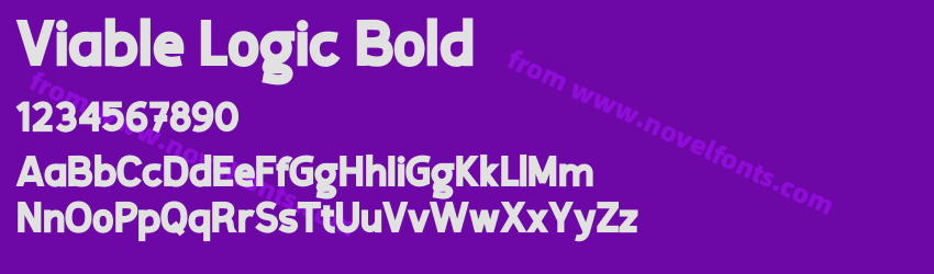 Viable Logic BoldPreview Viable Logic BoldPreview