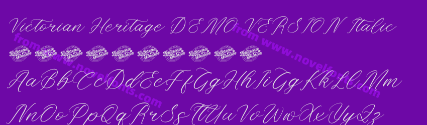 Victorian Heritage DEMO VERSION ItalicPreview Victorian Heritage DEMO VERSION ItalicPreview