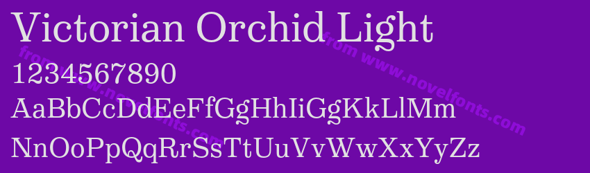 Victorian Orchid LightPreview Victorian Orchid LightPreview