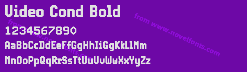 Video Cond BoldPreview Video Cond BoldPreview