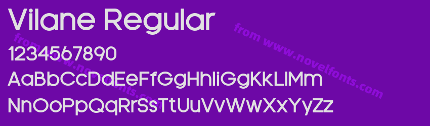 Vilane RegularPreview Vilane RegularPreview