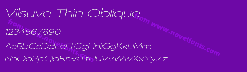 Vilsuve Thin ObliquePreview Vilsuve Thin ObliquePreview