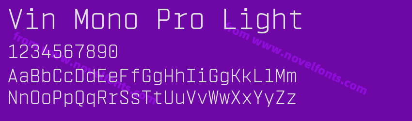 Vin Mono Pro LightPreview Vin Mono Pro LightPreview