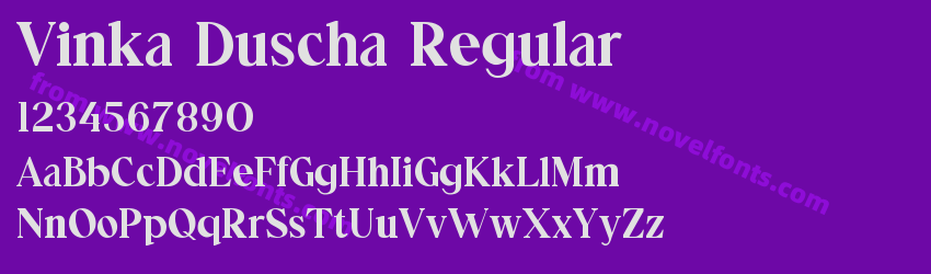 Vinka Duscha RegularPreview Vinka Duscha RegularPreview
