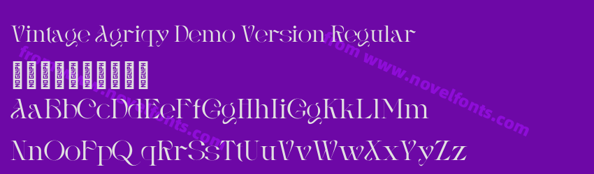 Vintage Agriqy Demo Version RegularPreview Vintage Agriqy Demo Version RegularPreview