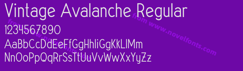 Vintage Avalanche RegularPreview