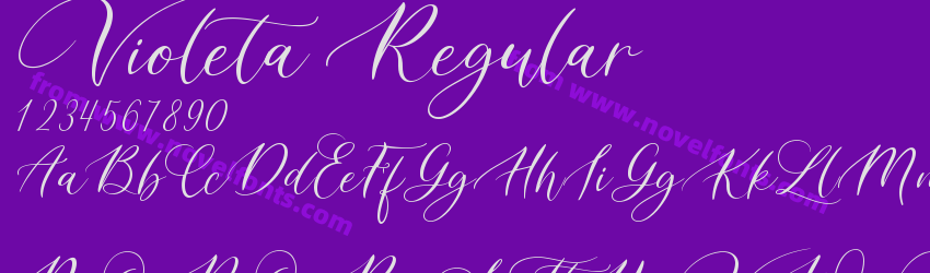 Violeta RegularPreview Violeta RegularPreview