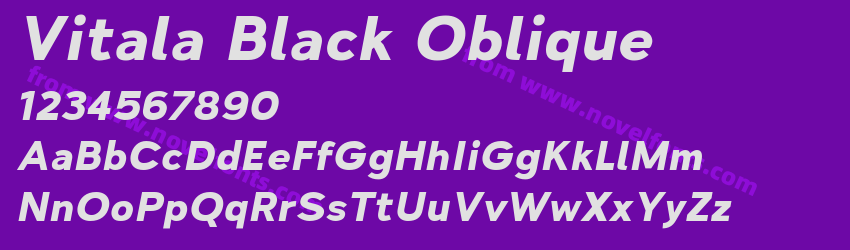 Vitala Black ObliquePreview Vitala Black ObliquePreview