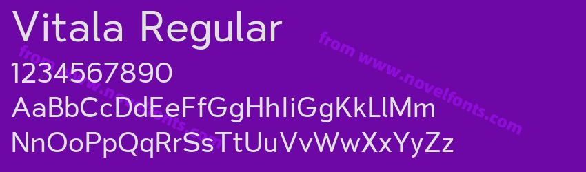 Vitala RegularPreview Vitala RegularPreview