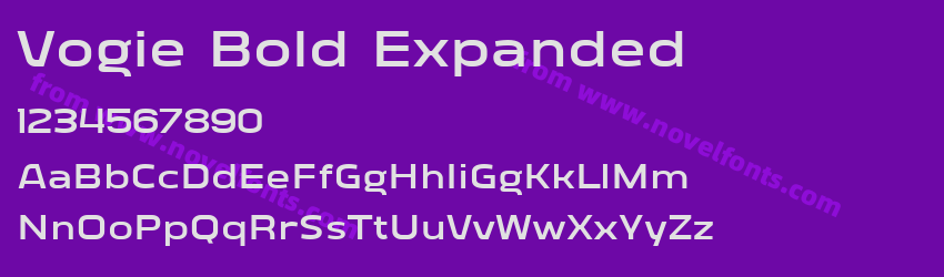Vogie Bold ExpandedPreview