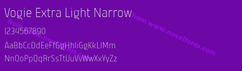 Vogie Extra Light NarrowPreview Vogie Extra Light NarrowPreview