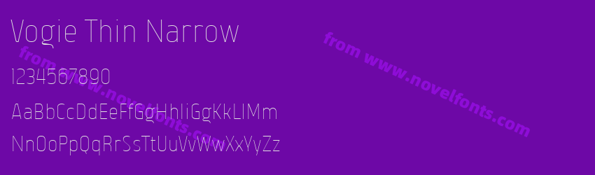 Vogie Thin NarrowPreview Vogie Thin NarrowPreview