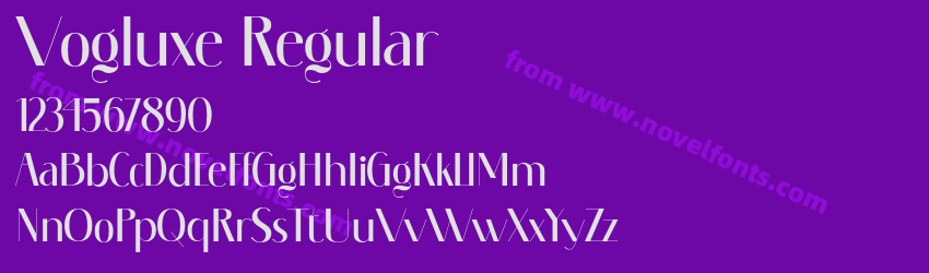 Vogluxe RegularPreview Vogluxe RegularPreview