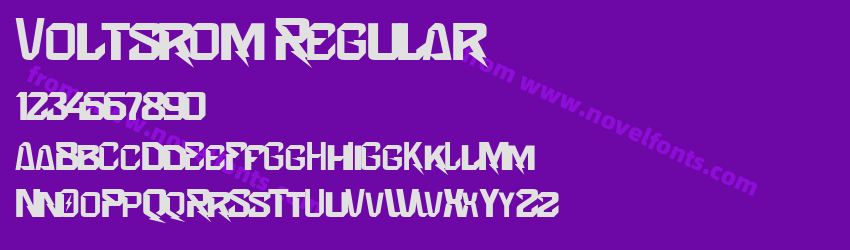 Voltsrom RegularPreview Voltsrom RegularPreview