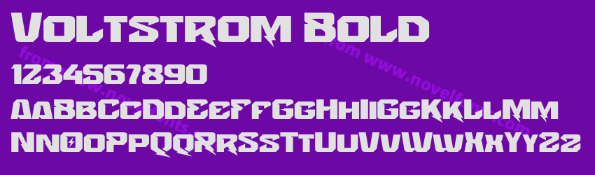 Voltstrom BoldPreview Voltstrom BoldPreview