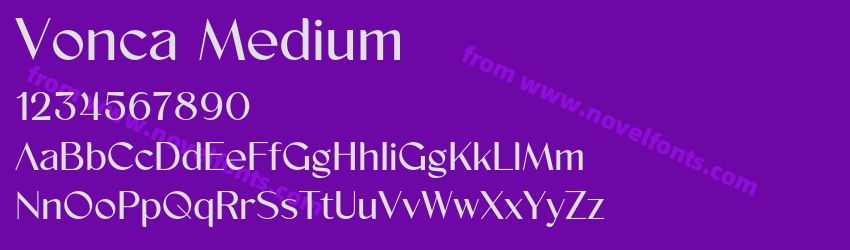 Vonca MediumPreview Vonca MediumPreview