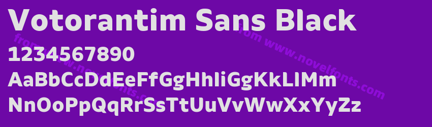Votorantim Sans BlackPreview Votorantim Sans BlackPreview