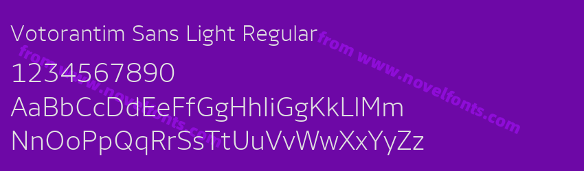 Votorantim Sans Light RegularPreview Votorantim Sans Light RegularPreview