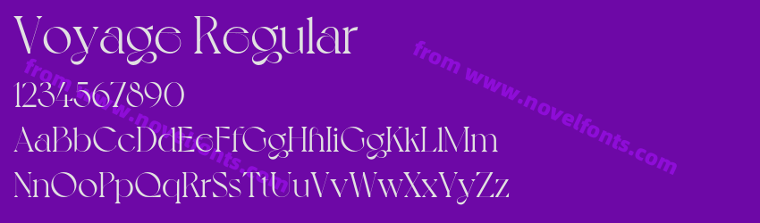 Voyage RegularPreview Voyage RegularPreview