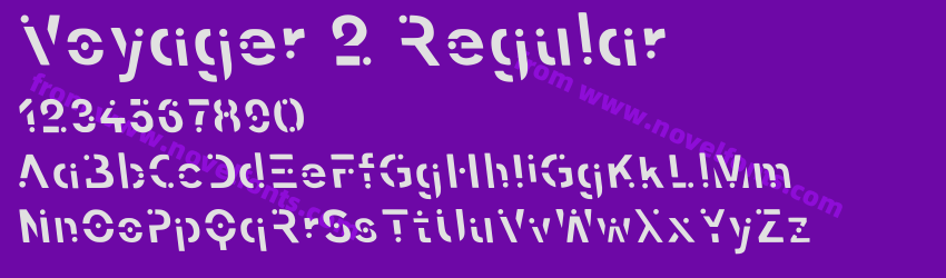 Voyager 2 RegularPreview Voyager 2 RegularPreview