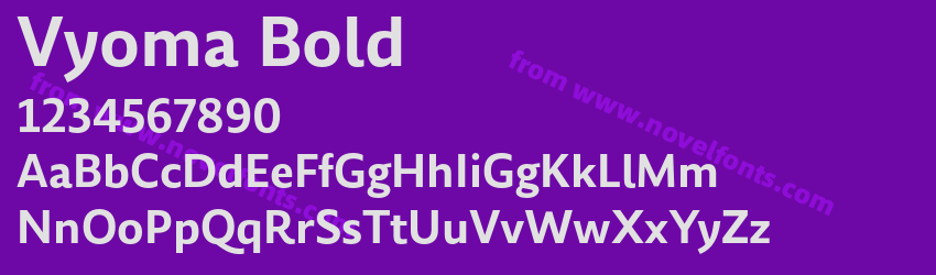Vyoma BoldPreview Vyoma BoldPreview