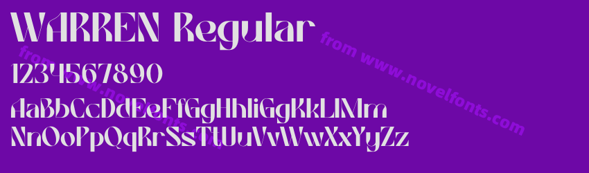 WARREN RegularPreview WARREN RegularPreview