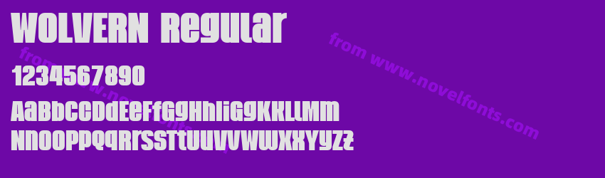 WOLVERN RegularPreview WOLVERN RegularPreview