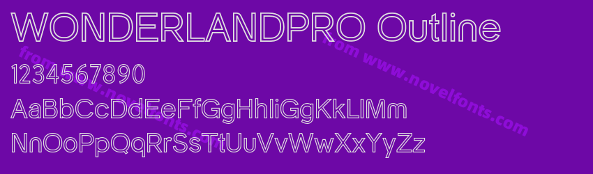 WONDERLANDPRO OutlinePreview WONDERLANDPRO OutlinePreview