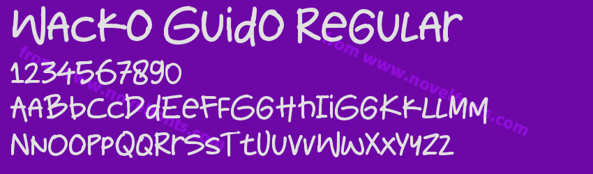 Wacko Guido RegularPreview Wacko Guido RegularPreview