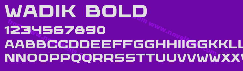 Wadik BoldPreview Wadik BoldPreview