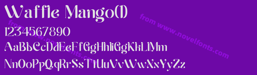 Waffle MangoPreview Waffle MangoPreview