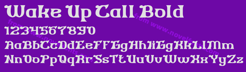 Wake Up Call BoldPreview Wake Up Call BoldPreview