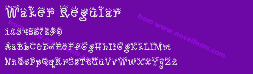 Waker RegularPreview Waker RegularPreview