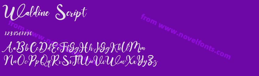 Waldine ScriptPreview Waldine ScriptPreview