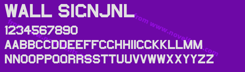 Wall SignJNLPreview Wall SignJNLPreview