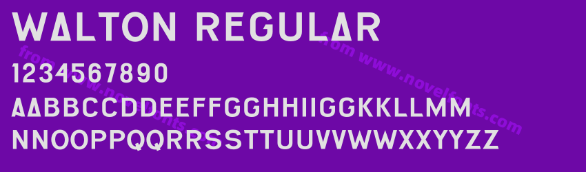 Walton RegularPreview Walton RegularPreview