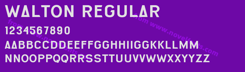 Walton RegularPreview Walton RegularPreview