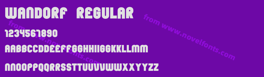 Wandorf RegularPreview Wandorf RegularPreview