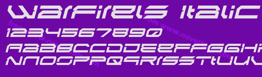 Warfirels ItalicPreview Warfirels ItalicPreview