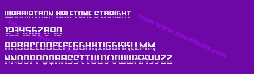 Warriatron Halftone StraightPreview Warriatron Halftone StraightPreview