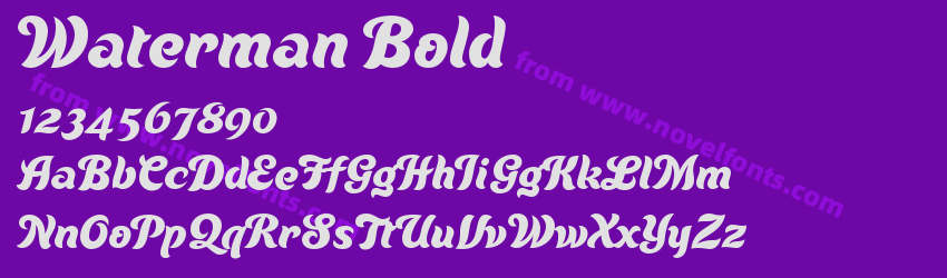 Waterman BoldPreview Waterman BoldPreview