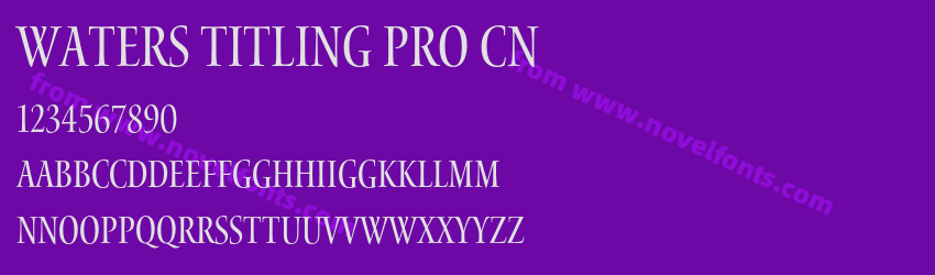 Waters Titling Pro CnPreview Waters Titling Pro CnPreview