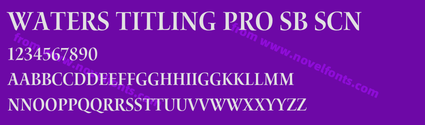 Waters Titling Pro Sb ScnPreview Waters Titling Pro Sb ScnPreview