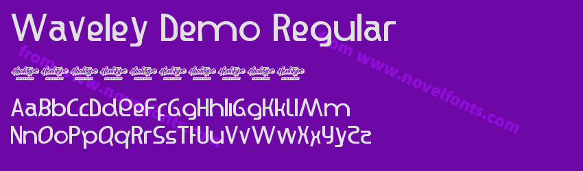 Waveley Demo RegularPreview Waveley Demo RegularPreview