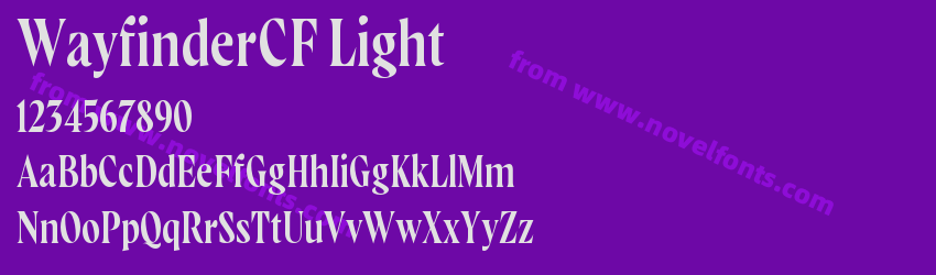 WayfinderCF LightPreview WayfinderCF LightPreview