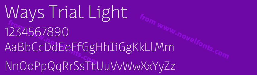 Ways Trial LightPreview Ways Trial LightPreview