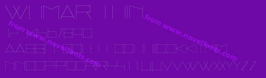 Weimar ThinPreview Weimar ThinPreview