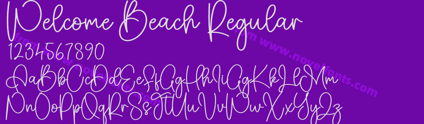 Welcome Beach RegularPreview Welcome Beach RegularPreview