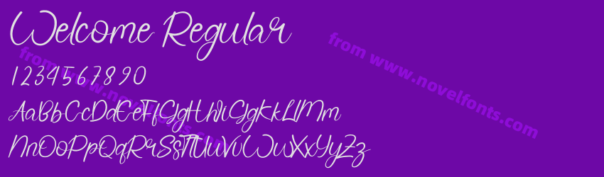 Welcome RegularPreview Welcome RegularPreview
