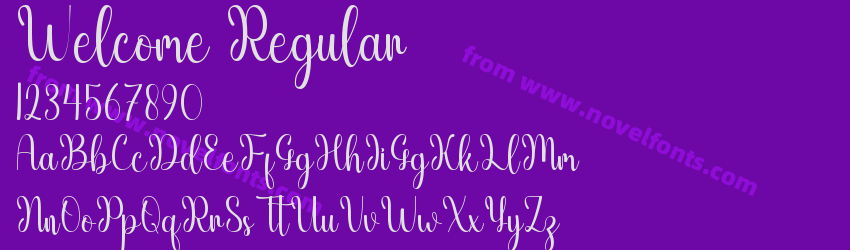 Welcome RegularPreview Welcome RegularPreview
